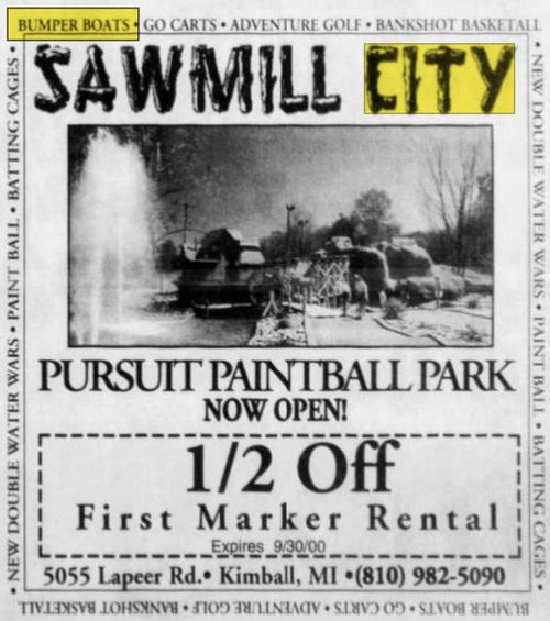 Sawmill City - Sept 2000 Ad (newer photo)